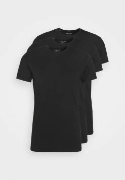Vente flash 😀 Selected Homme SLHNEWPIMA O NECK TEE 3 PACK - T-shirt Basique - Black 🔔 -Selected Homme Soldes Boutique b43a22145ceb41f280138d8e4712e70c
