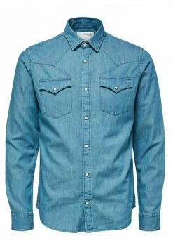 Sortie 🥰 Selected Homme Chemise - Dark Blue 🥰 -Selected Homme Soldes Boutique b47ae9bfb8c84c4d93caf48298e8f7e5