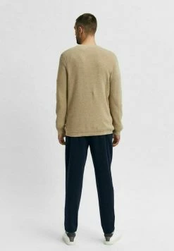 Meilleure affaire 😉 Selected Homme Pullover - Beige 👏 -Selected Homme Soldes Boutique b4df4dfa21ac495f810005cd8043c8c9
