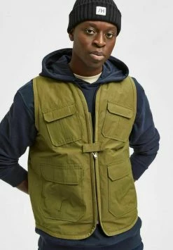 Coupon 🎉 Selected Homme TAKTISCHE - Veste Sans Manches - Winter Moss 🎉 -Selected Homme Soldes Boutique b644d7d35f76430eaa92a74f8b4d8543