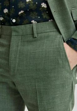 Tout neuf ⭐ Selected Homme Pantalon Classique - Dark Green 🌟 -Selected Homme Soldes Boutique b7af1712407c4880b8f1e0f4989af2f0