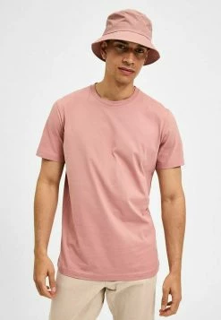 Meilleure affaire ❤️ Selected Homme SLHNORMAN SS O-NECK S NOOS - T-shirt Basique - Ash Rose ❤️ -Selected Homme Soldes Boutique b8524cd2d80943d3be79ae5f9c0c2280