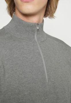 Promo 🎉 Selected Homme SLHBERG HALF ZIP - Pullover - Egret Melange 🤩 -Selected Homme Soldes Boutique b89cf169515b4878a6dff8a79d59fb15