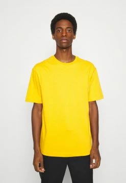 Bon marché 😍 Selected Homme SLHLOOSEGILMAN O NECK TEE - T-shirt Basique - Mango Mojito ✨