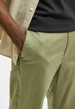 Meilleure affaire ✨ Selected Homme SLHLOOSE FLEX - Chino - Deep Lichen Green 🧨 -Selected Homme Soldes Boutique ba137b96e678468cba94cb82b66eeec2