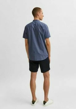 Meilleur prix 🎉 Selected Homme Chemise - Dark Navy 🎁 -Selected Homme Soldes Boutique bbdeae69a8194429a7d5fa6f82604a2e