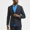 Budget 🔔 Selected Homme SLIM FIT - Blazer - Dark Sapphire 🛒