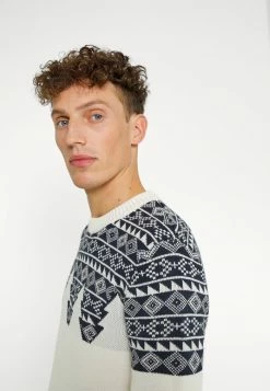 Meilleure vente 🌟 Selected Homme SLHSNOWDEN CREW NECK - Pullover - Egret/sky Captain 👍 11 Meilleure vente 🌟 Selected Homme SLHSNOWDEN CREW NECK - Pullover - Egret/sky Captain 👍 -Selected Homme Soldes Boutique c00e89efac954cd7bf198f33c780f6ee