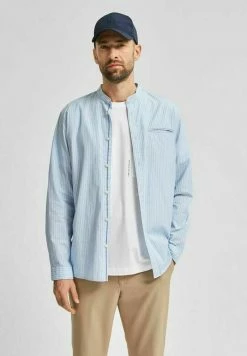 Meilleur prix 😀 Selected Homme SLHSLIMTEXAS - Chemise - Cerulean 🔥