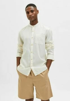 Bon marché 🛒 Selected Homme Chemise - Egret 👏