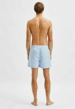 Bon marché ✔️ Selected Homme BEDRUKTE - Short De Bain - Chambray Blue 😀 -Selected Homme Soldes Boutique c28f8e8d1b244256b01c9bb95471ca90