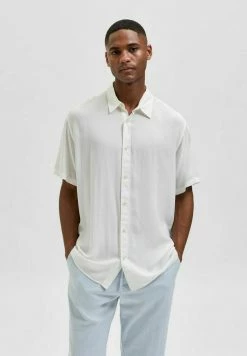 Meilleur prix ⌛ Selected Homme EINFARBIGES - Chemise - Egret 🌟