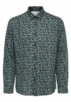 Le moins cher 😀 Selected Homme Chemise - Dark Blue 🤩 -Selected Homme Soldes Boutique c348bc5ce56a4b27b0cecd5ca96d9700
