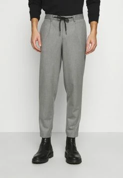 Meilleur prix 🤩 Selected Homme SLHSLIMTAPE PIN - Pantalon Classique - Grey ⌛