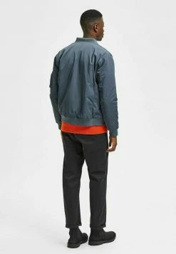 Meilleur prix ⭐ Selected Homme Blouson Bomber - India Ink 🧨 -Selected Homme Soldes Boutique c5b9758bd48646e8910d3031c9c8ff36