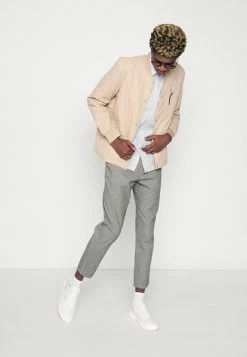 Tout neuf ❤️ Selected Homme SLIMTAPERED NEWTON - Pantalon Classique - Black/oatmeal 🎉 -Selected Homme Soldes Boutique c5df6d6645f84a309bf4f7f025b62089