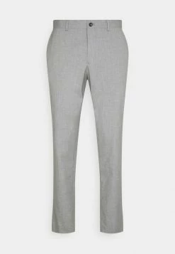 Meilleure affaire 😀 Selected Homme SLHSLIM MYLOLOGAN CROP - Pantalon Classique - Light Grey Melange 🔔 -Selected Homme Soldes Boutique c6567e8ccdbf4eac8e4b414ed3473367