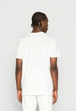 Budget 😉 Selected Homme RELAXROB O-NECK TEE CAMP - T-shirt Imprimé - White Alyssum Pink Print ✔️ -Selected Homme Soldes Boutique c6818c892c014ede9292c3441ec63e5e