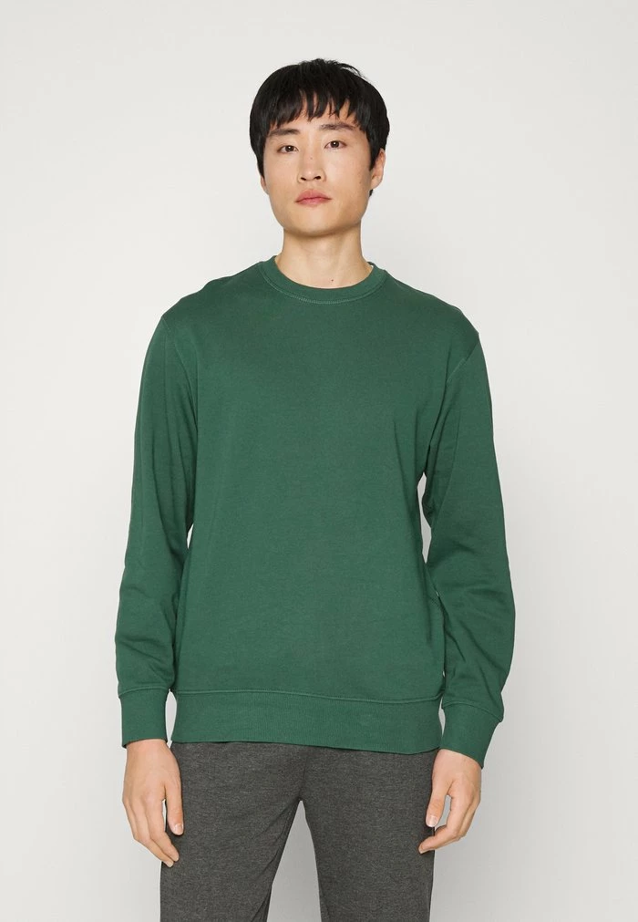 Promo 💯 Selected Homme CALEB CREW NECK 2 PACK - Sweatshirt - Navy/trekking Green ⭐ 2 Promo 💯 Selected Homme CALEB CREW NECK 2 PACK - Sweatshirt - Navy/trekking Green ⭐ – Image 2