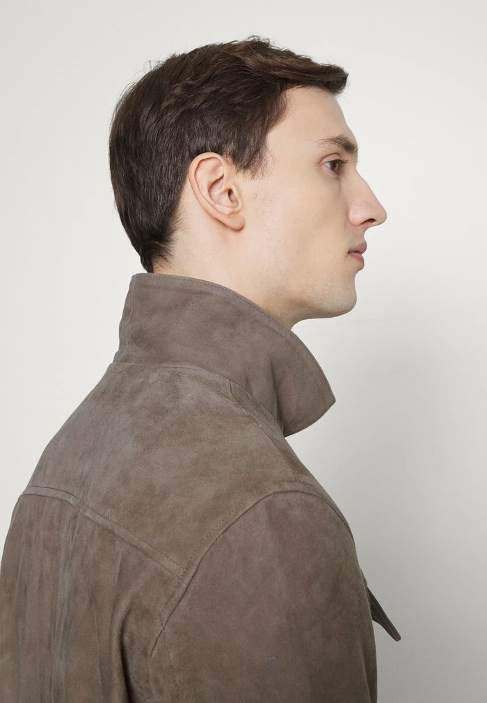 Top 10 💯 Selected Homme SLHICONIC - Veste En Cuir - Morel 🔥 4 Top 10 💯 Selected Homme SLHICONIC - Veste En Cuir - Morel 🔥 – Image 4