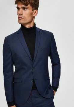 Offres ❤️ Selected Homme BLAZER SLIM FIT - Blazer - Dark Blue ✨ -Selected Homme Soldes Boutique c8d7080f08cd4d1a865894b538ad2431