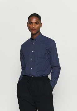 Budget 🎉 Selected Homme SLHSLIMMICHIGAN - Chemise - Dark Blue ⭐