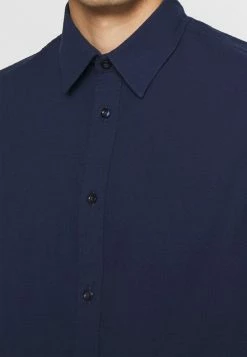 Grosses soldes 👏 Selected Homme SLHREGNATE SEERSUCKER - Chemise - Peacoat 👏 -Selected Homme Soldes Boutique ca9c01675aeb46b88fd778f3521c31fb