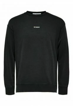 De gros 🧨 Selected Homme Sweatshirt - Black 🤩 -Selected Homme Soldes Boutique cb7efbfb42934026b707201a3108e2cf