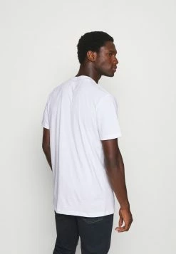 De gros 🎉 Selected Homme SLHDRILL ONECK TEE - T-shirt Imprimé - Bright White 😉 -Selected Homme Soldes Boutique cb87a7bc2e9d4a3b94c954c6fc4a4ac1