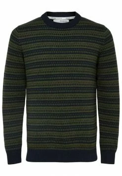 Bon marché 🔔 Selected Homme SLHALFIE CREW CAMP - Pullover - Forest Night ❤️ -Selected Homme Soldes Boutique cbbdea9c229241f9a97ecc52083344fb