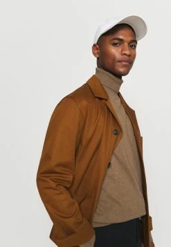 Sortie 👍 Selected Homme SLHBERG ROLL NECK - Pullover - Teak Melange ❤️ -Selected Homme Soldes Boutique cd66a2aac306444ea81ddd1511950ad4