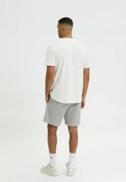 Bon marché 🔥 Selected Homme SLHRELAXLONG DAVID O NECK TEE CAMP - T-shirt Basique - Cloud Dancer 😀 -Selected Homme Soldes Boutique cd9b72ca41d343179855348d2076b7f6