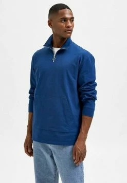 Meilleure vente ✨ Selected Homme Pullover - Estate Blue 🔥