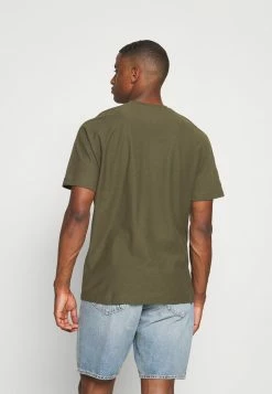 Vente flash 🥰 Selected Homme SLHRELAXALBION O NECK TEE - T-shirt Basique - Olive Night 🌟 -Selected Homme Soldes Boutique cdf31d76464542d5ba3c3cac399963f8