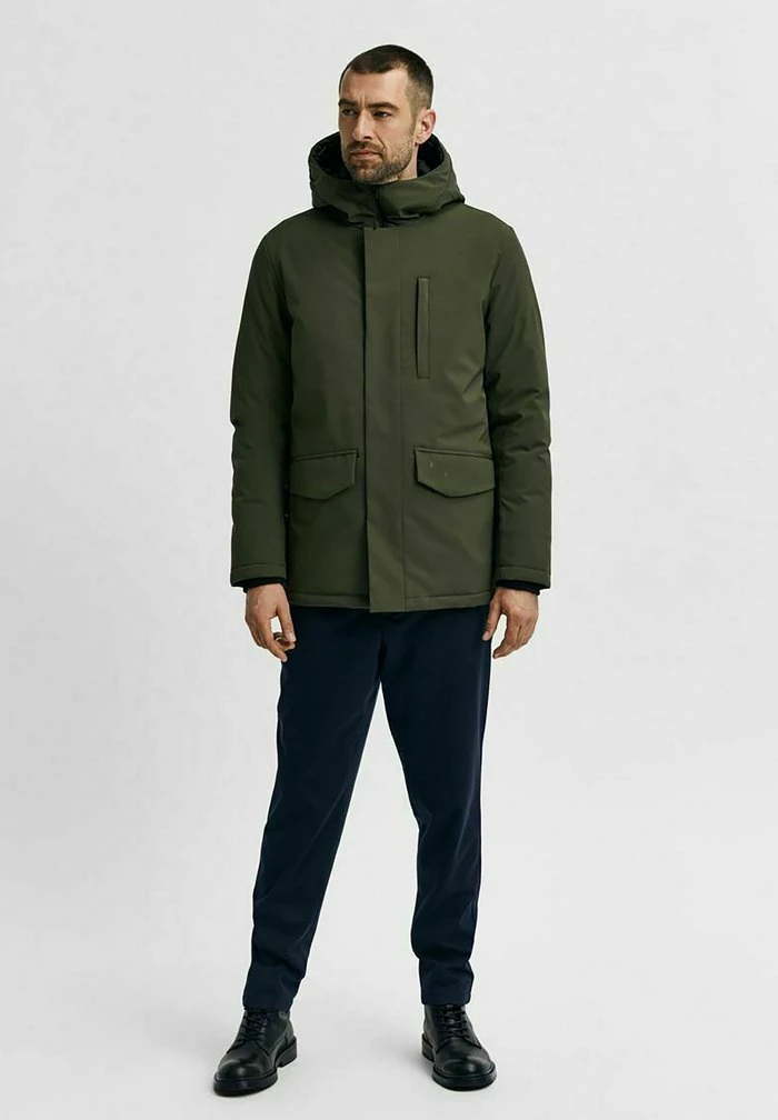 Meilleur prix đ„ Selected Homme Veste D'hiver - Forest Night â 2 Meilleur prix đ„ Selected Homme Veste D'hiver - Forest Night â â Image 2