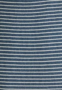 Meilleure affaire 👍 Selected Homme SLHRELAXTRISTAN STRIPE O NECK - T-shirt Imprimé - Federal Blue/egret 🎉 -Selected Homme Soldes Boutique cf7d28cf236f4faba9ce2d4945eab3be