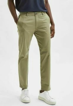 Grosses soldes 👏 Selected Homme SLHSLIM BUCKLEY FLEX PANTS - Pantalon Classique - Deep Lichen Green 👍