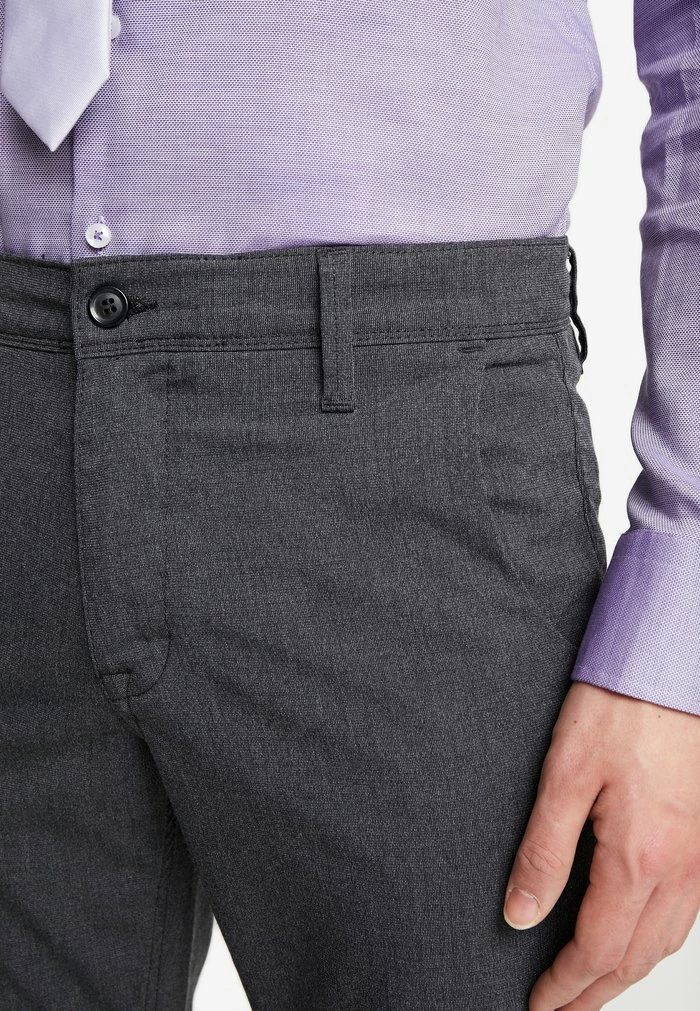 Remise 🧨 Selected Homme SLHSLIM STORM FLEX SMART PANTS - Pantalon Classique - Grey Melange 🥰 6 Remise 🧨 Selected Homme SLHSLIM STORM FLEX SMART PANTS - Pantalon Classique - Grey Melange 🥰 – Image 6