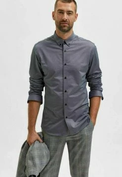 Le moins cher 🌟 Selected Homme Chemise - Dark Sapphire 💯 -Selected Homme Soldes Boutique d2ca9ead3b2e4313b046c8487c76a906