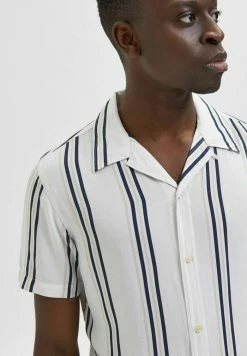 Les meilleures critiques de 👏 Selected Homme GESTREIFTES - Chemise - Egret 😀 -Selected Homme Soldes Boutique d334dc62597c45398d0d3cc8cd5375df