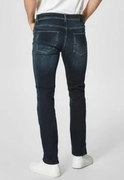 Nouveau ⭐ Selected Homme Jean Slim - Dark Blue 😉 -Selected Homme Soldes Boutique d33b93d76f52432daebb43a3196d16b4