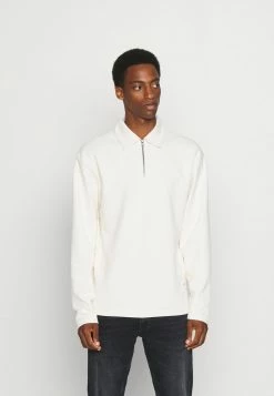 Coupon 😉 Selected Homme SLHRELAXLEXTER - Sweatshirt - Egret 🛒