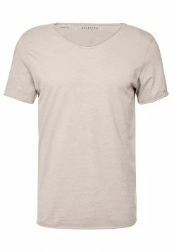 Coupon 🤩 Selected Homme SLHNEWMERCE O-NECK TEE - T-shirt Basique - Dove Melange 🎁 -Selected Homme Soldes Boutique d3cb8066aa7b4c9a96c741d854ed9b29