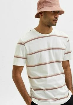 Coupon 🌟 Selected Homme T-shirt Imprimé - Peach Whip ❤️ -Selected Homme Soldes Boutique d4888c50576b43389f3e3560d002114b
