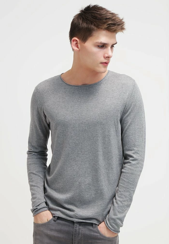 Meilleure vente 🧨 Selected Homme SLHDOME CREW NECK - Pullover - Medium Grey Melange 🌟 1 Meilleure vente 🧨 Selected Homme SLHDOME CREW NECK - Pullover - Medium Grey Melange 🌟