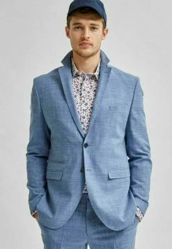 Bon marché 😀 Selected Homme Veste De Costume - Light Blue ✨ 10 Bon marché 😀 Selected Homme Veste De Costume - Light Blue ✨ -Selected Homme Soldes Boutique d4d04096aab74b86a50e606b07fd53ec