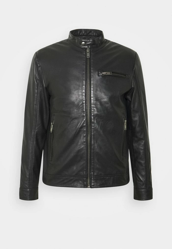 Budget 👍 Selected Homme SLHICONIC CLASSIC - Veste En Cuir - Black 😀 7 Budget 👍 Selected Homme SLHICONIC CLASSIC - Veste En Cuir - Black 😀 – Image 7