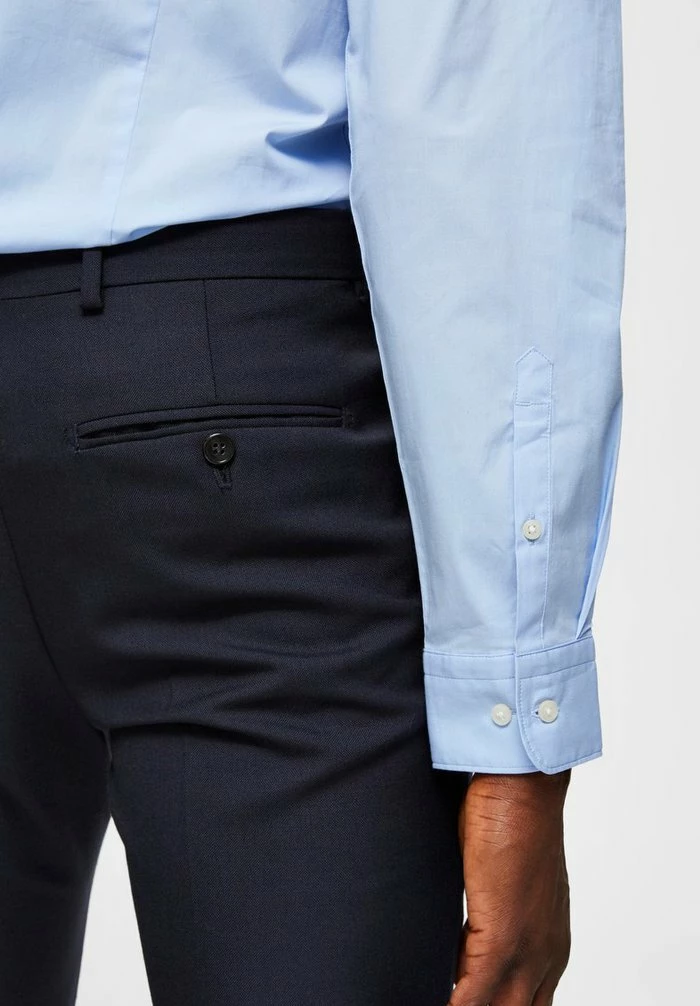 Sortie 🛒 Selected Homme SLIM FIT - Chemise - Light Blue 🔔 4 Sortie 🛒 Selected Homme SLIM FIT - Chemise - Light Blue 🔔 – Image 4