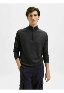 Sortie 🔥 Selected Homme Pullover - Medium Grey Melange 🌟