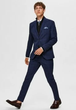 Remise 🌟 Selected Homme Pantalon De Costume - Navy Blazer 😍 -Selected Homme Soldes Boutique d5bf8c2d63ba45de9e430bf88981d424